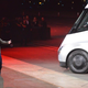 Elon Musk stands in front of a Tesla semi truck in 2017.